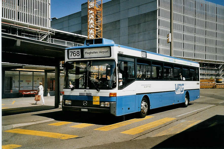 (061'633) - Fr�hlich, Z�rich - Nr. 602/ZH 634'602 - Mercedes (ex VBZ Z�rich Nr. 681) am 19. Juli 2003 in Z�rich, Flughafen