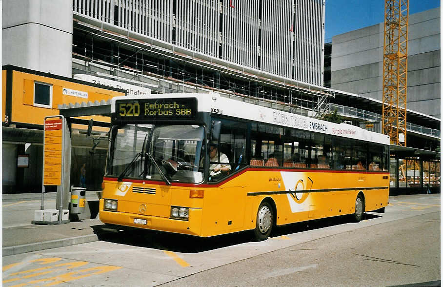 (061'707) - PTT-Regie - P 25'295 - Mercedes am 19. Juli 2003 in Z�rich, Flughafen