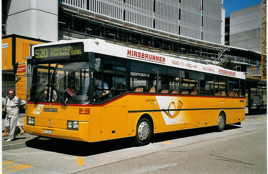 (061'711) - PTT-Regie - P 25'294 - Mercedes am 19. Juli 2003 in Z�rich, Flughafen