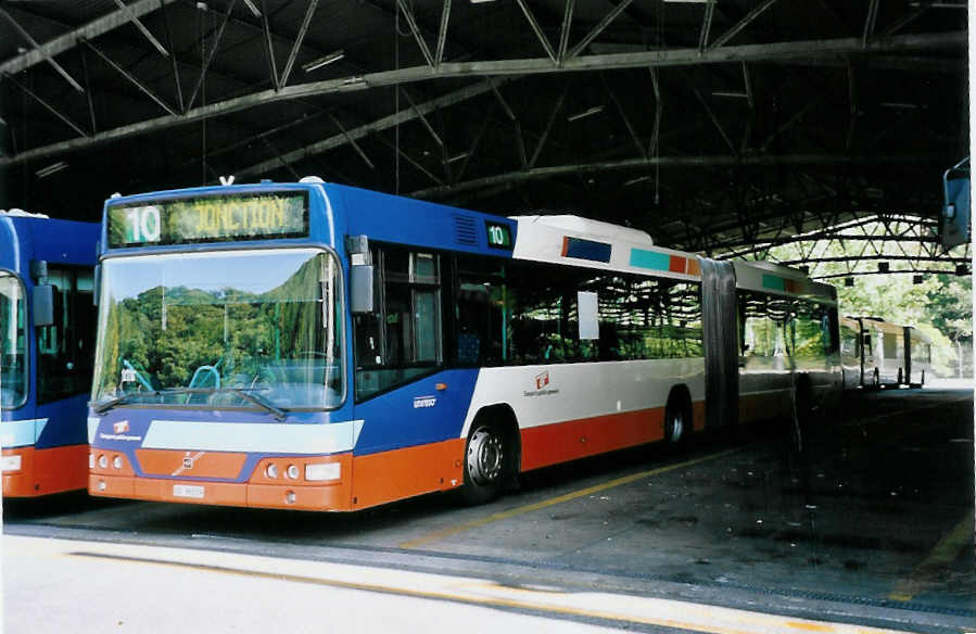 (062'416) - TPG Gen�ve - Nr. 343/GE 96'519 - Volvo am 4. August 2003 in Gen�ve, D�p�t