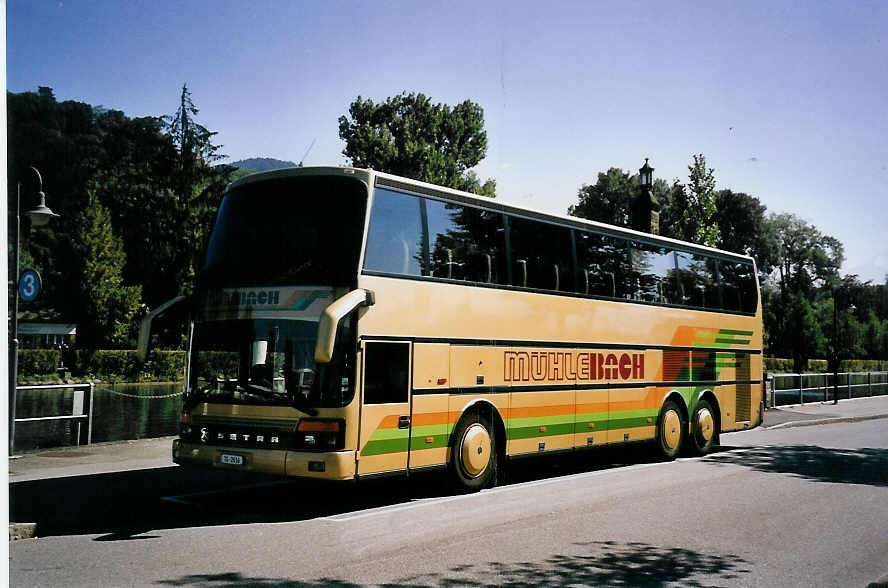 (063'418) - M�hlebach, Frauenfeld - TG 2616 - Setra am 15. September 2003 bei der Schiffl�ndte Thun