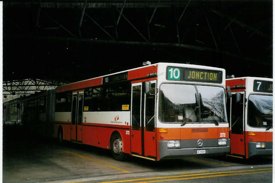(066'301) - TPG Gen�ve - Nr. 272/GE 96'083 - Mercedes am 21. M�rz 2004 in Gen�ve, D�p�t
