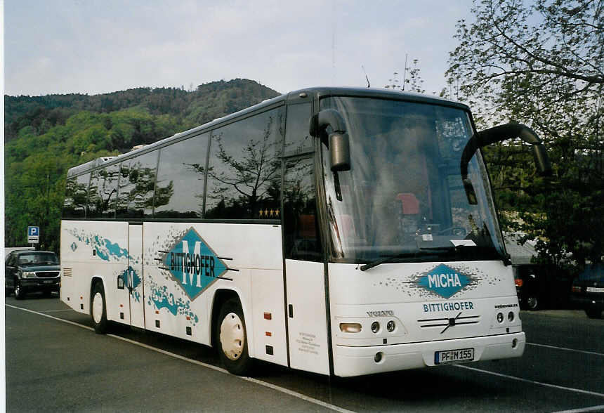 (067'527) - Aus Deutschland: Bittighofer, Niefern - PF-M 155 - Volvo/Dr�gm�ller am 14. Mai 2004 in Thun, Seestrasse