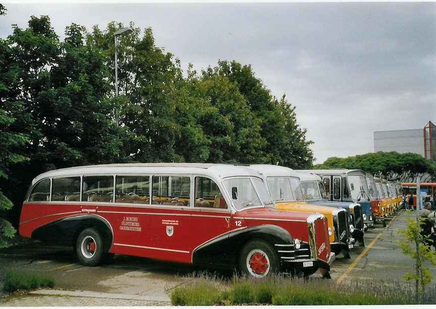 (068'522) - Meier, Gr�t - Nr. 12/ZH 27'216 - FBW/R&J (ex Wespe, Altst�tten; ex AFA Adelboden Nr. 12) am 19. Juni 2004 in Hinwil, AMP