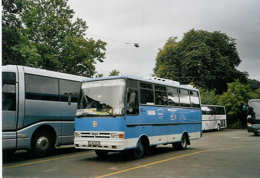 (070'118) - Aus Rum�nien: Dracula - DJ 02 XCX - Otoyol/Iveco am 21. August 2004 in Z�rich, Sihlquai