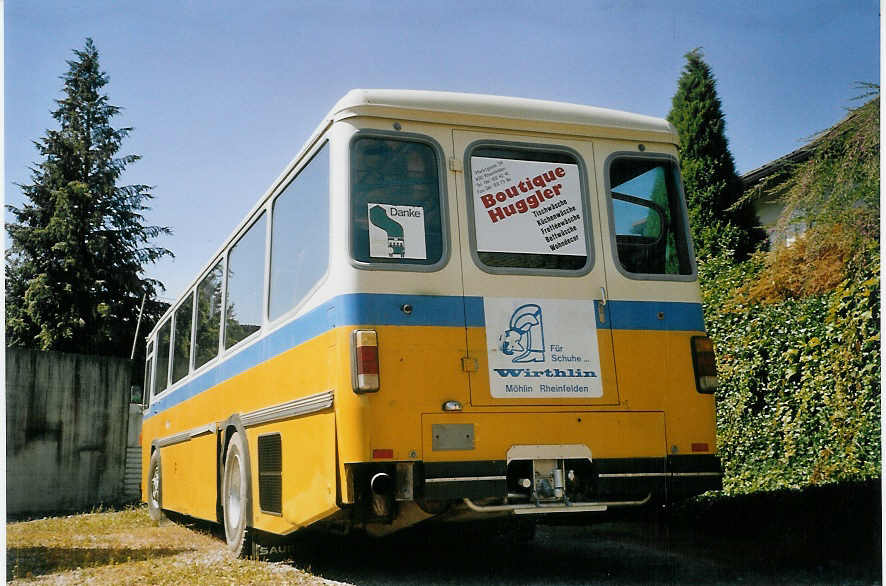 (070'627) - PTT-Regie - P 25'826 - Saurer/Hess am 5. September 2004 in B�tzberg, Heiniger