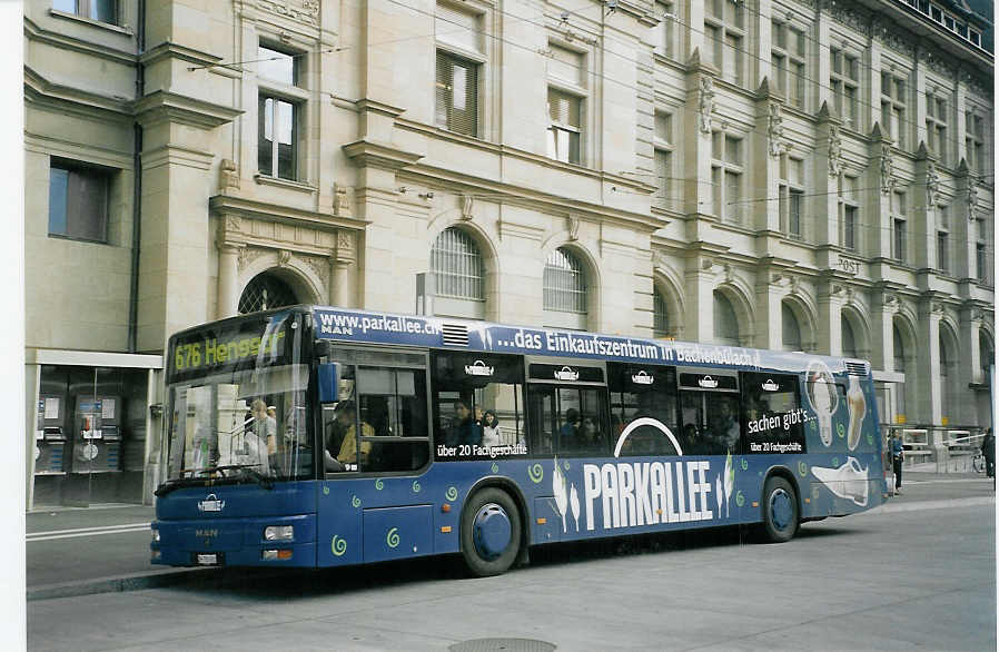 (071'112) - PostAuto Z�rich - Nr. 3/ZH 780'682 - MAN (ex P 25'596) am 15. September 2004 beim Hauptbahnhof Winterthur