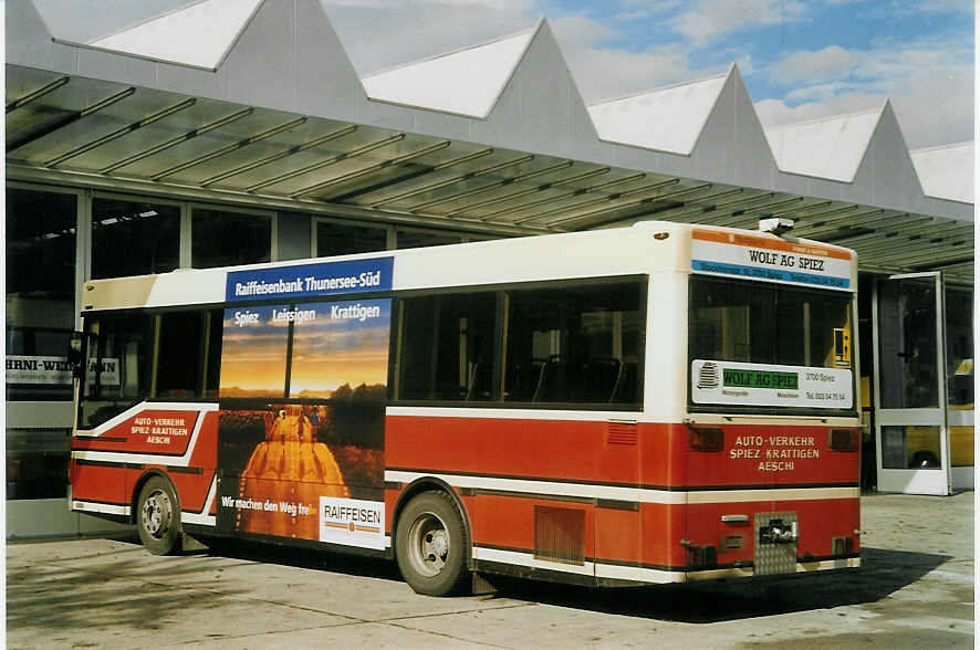 (072'333) - ASKA Aeschi - Nr. 5 - MAN/G�ppel-FHS am 28. Oktober 2004 in Thun, Garage STI