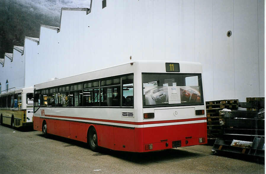 (074'025) - WV Winterthur - Nr. 280 - Mercedes (ex VBZ Z�rich Nr. 620) am 16. Januar 2005 in Biel, BTR