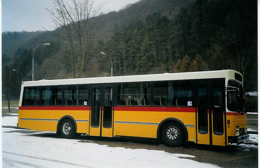 (075'403) - Steiner, Ortschwaben - Nr. 6 - Volvo/Lauber am 5. M�rz 2005 in Biel, BTR