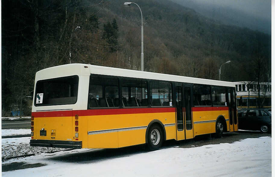 (075'404) - Steiner, Ortschwaben - Nr. 6 - Volvo/Lauber am 5. M�rz 2005 in Biel, BTR