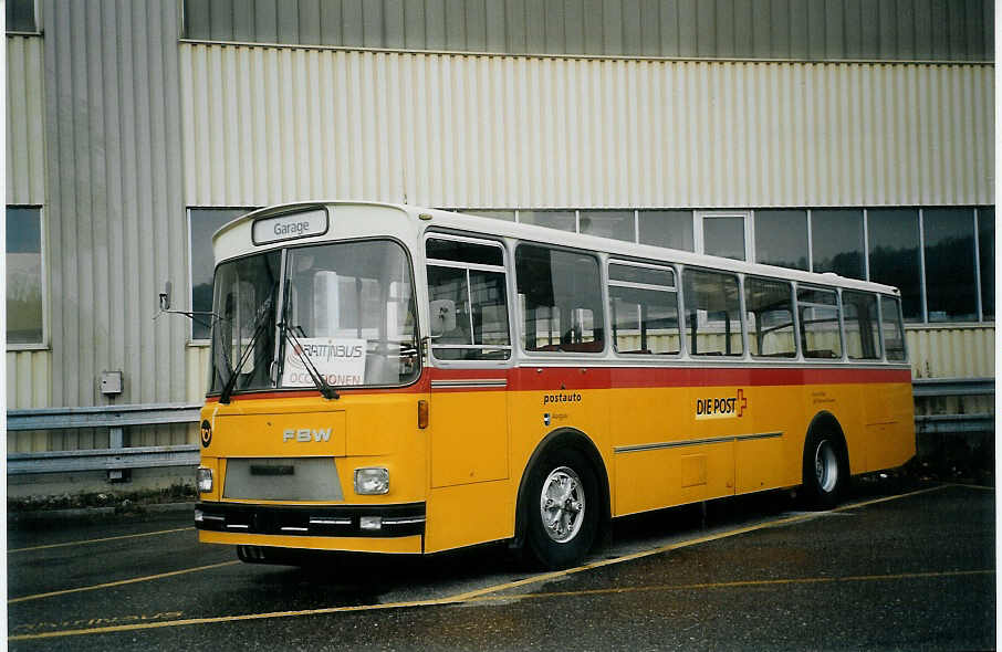 (075'406) - Villiger, Beinwil - FBW/T�scher am 5. M�rz 2005 in Biel, Rattinbus