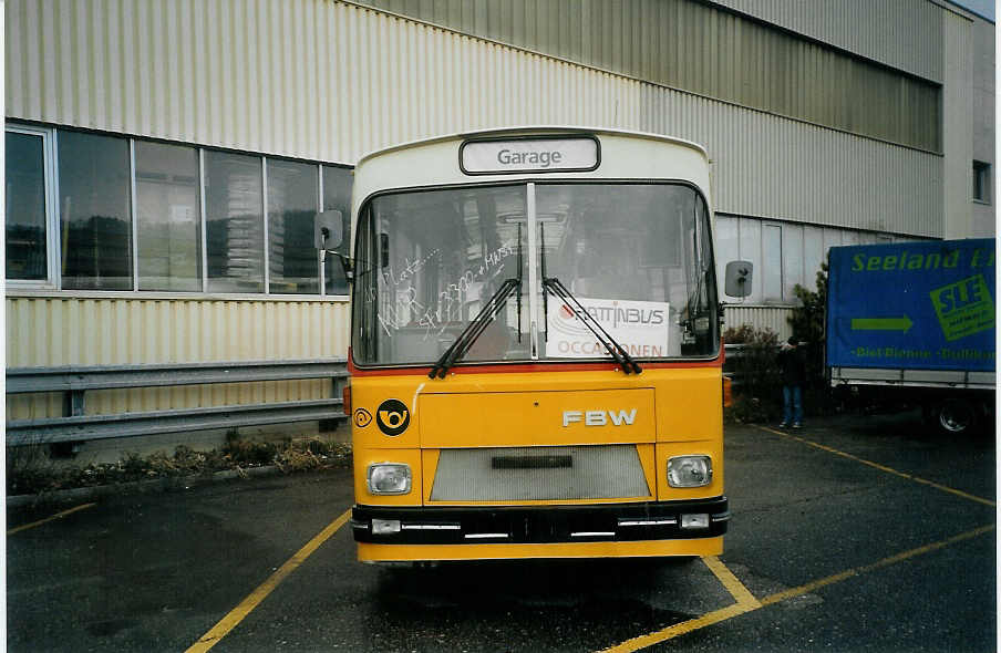 (075'407) - Villiger, Beinwil - FBW/T�scher am 5. M�rz 2005 in Biel, Rattinbus