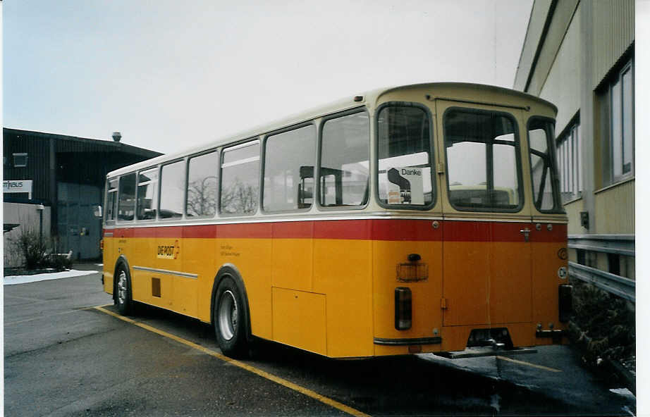 (075'408) - Villiger, Beinwil - FBW/T�scher am 5. M�rz 2005 in Biel, Rattinbus