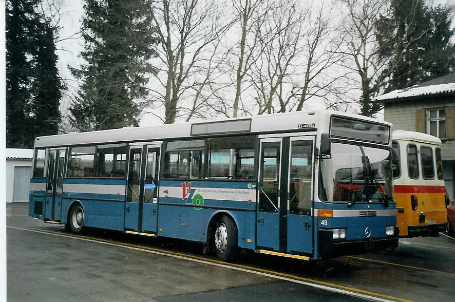 (075'424) - VZO Gr�ningen - Nr. 49 - Mercedes am 5. M�rz 2005 in Bellach, Hess
