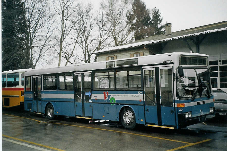 (075'425) - VZO Gr�ningen - Nr. 42 - Mercedes am 5. M�rz 2005 in Bellach, Hess