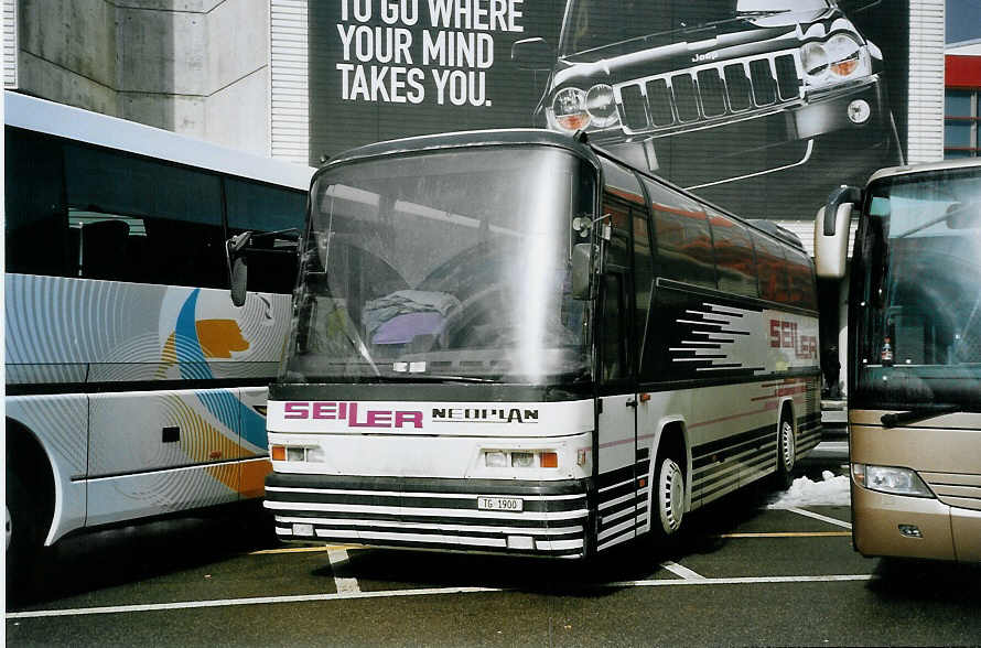 (075'514) - Seiler, Frauenfeld - TG 1900 - Neoplan am 6. M�rz 2005 in Gen�ve, Palexpo