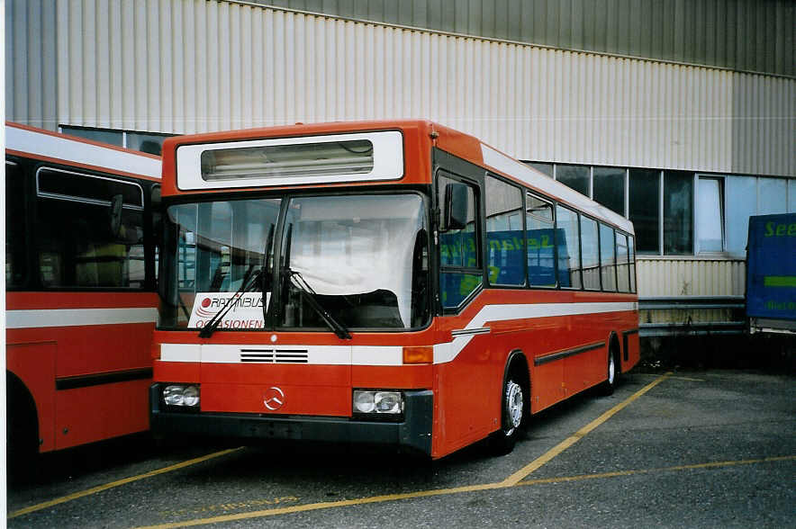 (075'807) - ZVB Zug - Nr. 49 - Mercedes/Hess (ex Nr. 10) am 26. M�rz 2005 in Biel, Rattinbus
