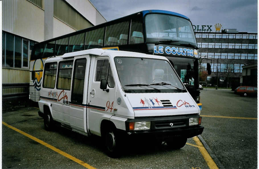 (076'310) - City Bus, Gen�ve - Nr. 94 - Renault am 23. April 2005 in Biel, Rattinbus