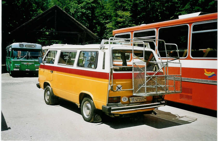 (076'903) - Scheidegger, Sch�nb�hl - BE 471'072 - VW (ex Berwert, Stalden) am 29. Mai 2005 in Oberburg, Ziegelgut