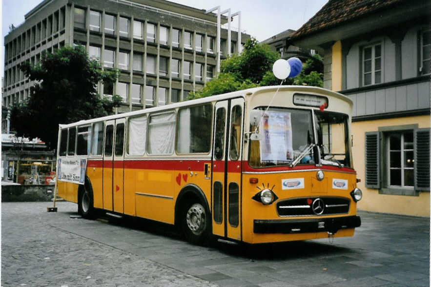 (078'221) - Ramser, Oberbalm - Mercedes/T�scher am 7. Juli 2005 in Thun, Waisenhausplatz