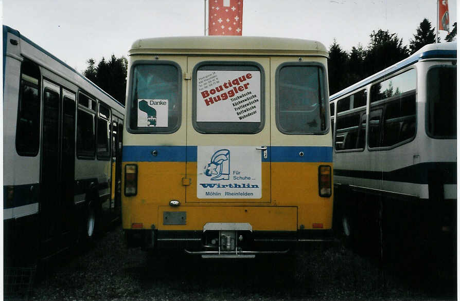 (079'728) - PTT-Regie - P 25'826 - Saurer/Hess am 27. August 2005 in B�tzberg, Heiniger