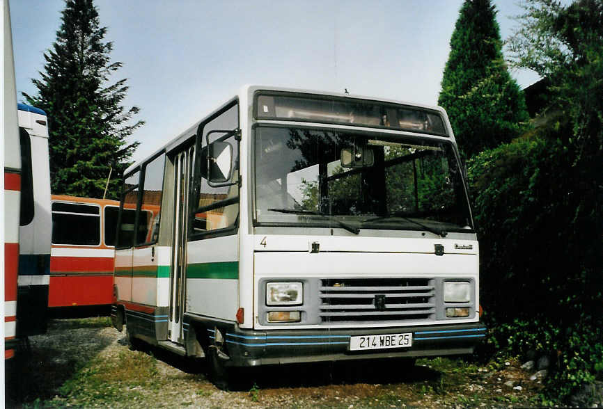 (079'729) - Aus Frankreich: Nr. 4/214 WBE 25 - Peugeot am 27. August 2005 in B�tzberg, Heiniger