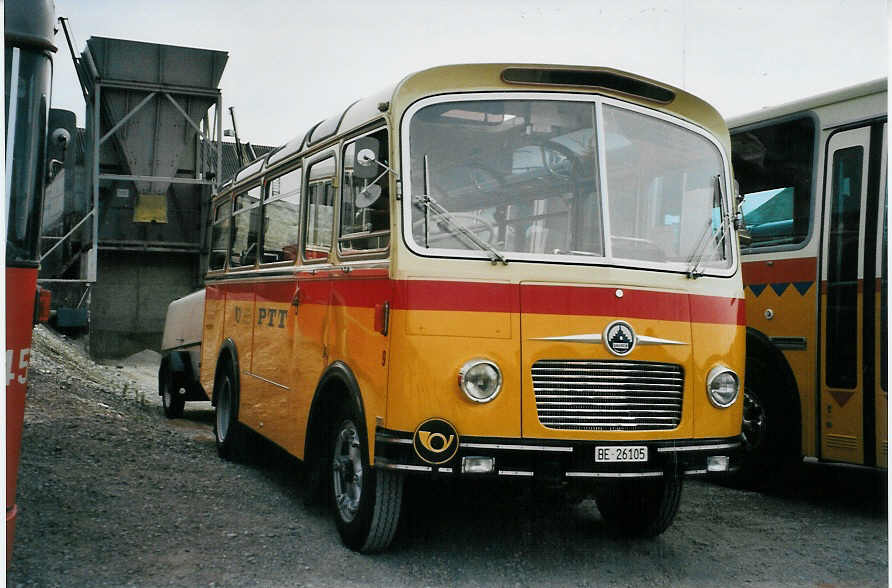 (079'820) - Schmid, Th�rishaus - Nr. 9/BE 26'105 - Saurer/R&J (ex Geiger, Adelboden Nr. 9) am 27. August 2005 in Niederbipp, Saurertreffen
