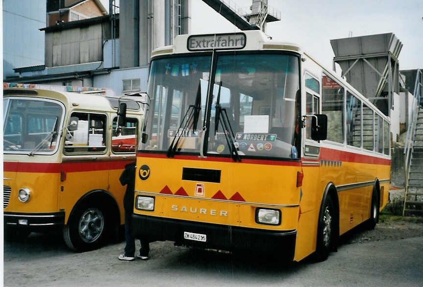 (079'822) - Toldo, Z�rich - ZH 484'215 - Saurer/R&J (ex Peter, Pfaffnau) am 27. August 2005 in Niederbipp, Saurertreffen