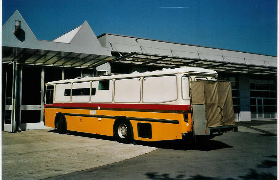 (080'503) - Segessenmann, Burgistein - Saurer/T�scher (ex P 24'229) am 22. September 2005 in Thun, Garage STI