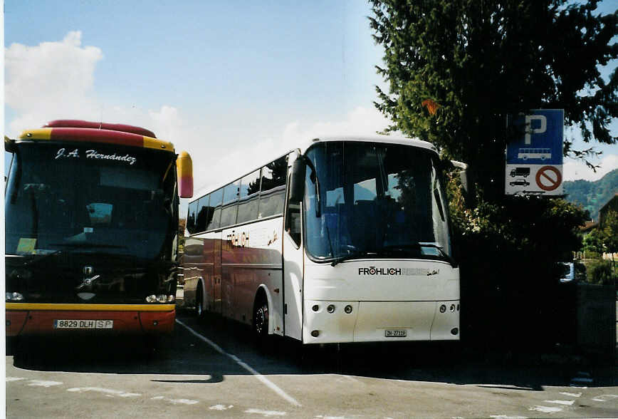 (080'518) - Fr�hlich, Z�rich - ZH 27'119 - Bova am 25. September 2005 beim Bahnhof Interlaken West