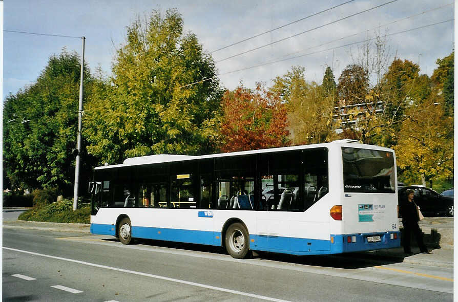 (081'305) - VBL Luzern - Nr. 64/LU 15'062 - Mercedes am 21. Oktober 2005 in Luzern, Br�elstrasse
