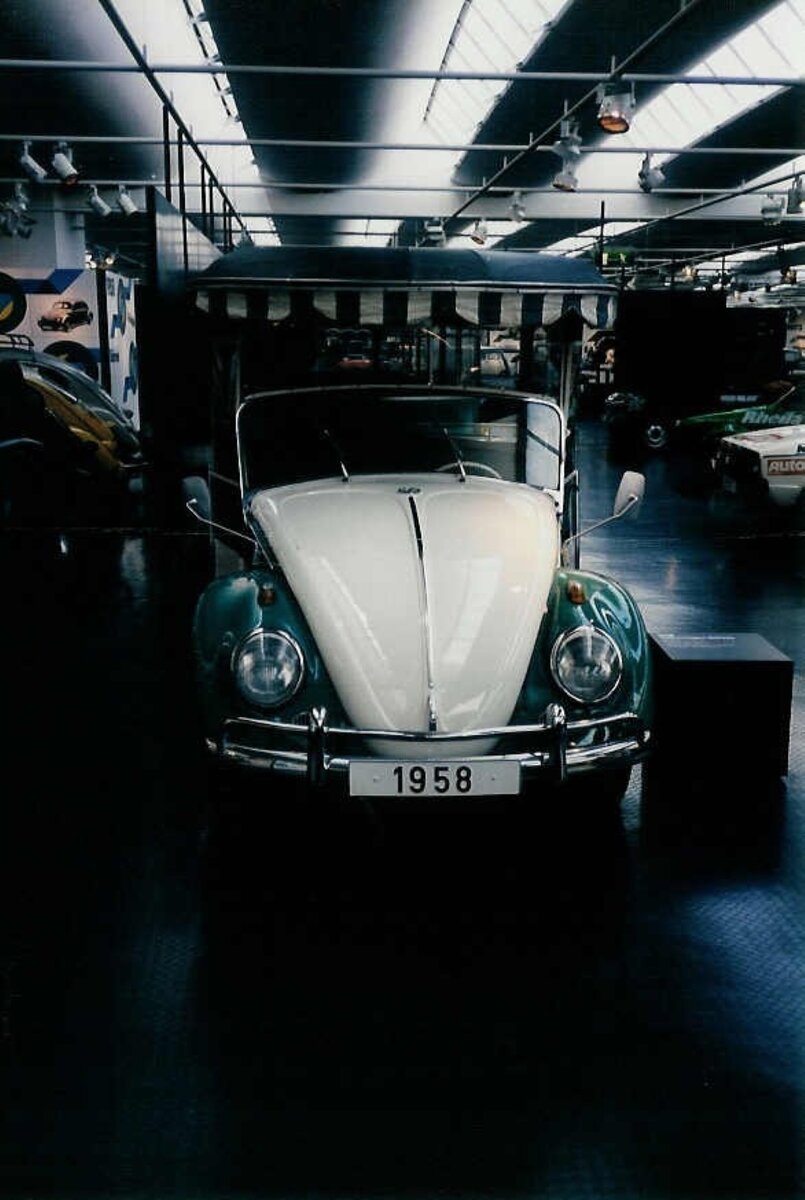 (000'508) - Aus dem Archiv: VW-K�fer B�hnle - Jg. 1958 - am 10. Juni 1986 in Wolfsburg, VW-Museum