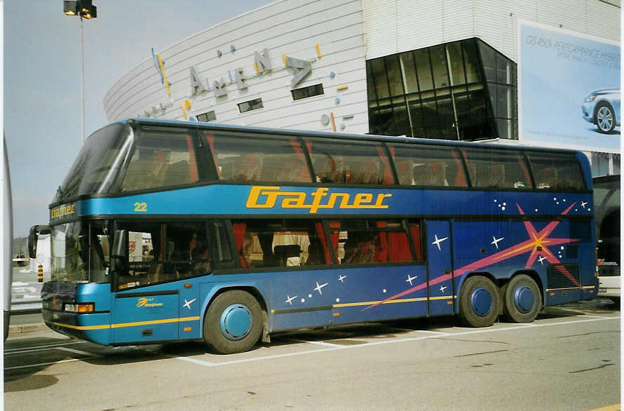 (083'512) - Gafner, Thun - Nr. 22/BE 53'616 - Neoplan am 6. M�rz 2006 in Gen�ve, Palexpo
