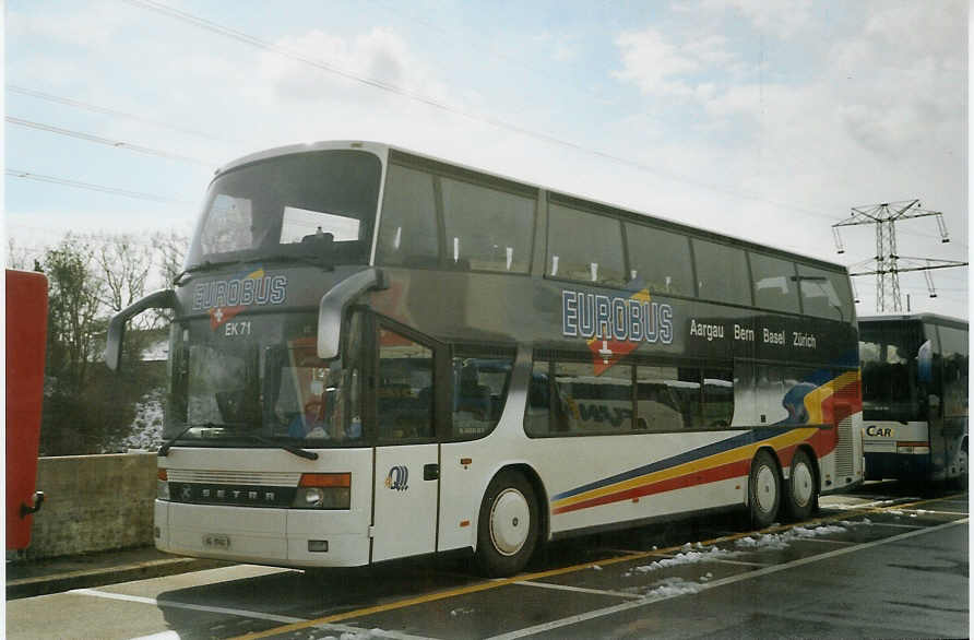 (083'527) - Knecht, Windisch - Nr. 71/AG 8960 - Setra am 6. M�rz 2006 in Gen�ve, Palexpo