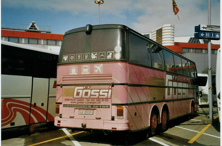 (083'535) - G�ssi, Horw - LU 15'112 - Setra am 6. M�rz 2006 in Gen�ve, Palexpo