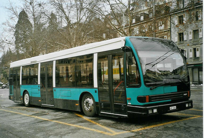(083'716) - Braun, Lausanne - VD 1246 - Den Oudsten (ex AAGU Altdorf Nr. 28) am 6. M�rz 2006 in Lausanne, Tunnel