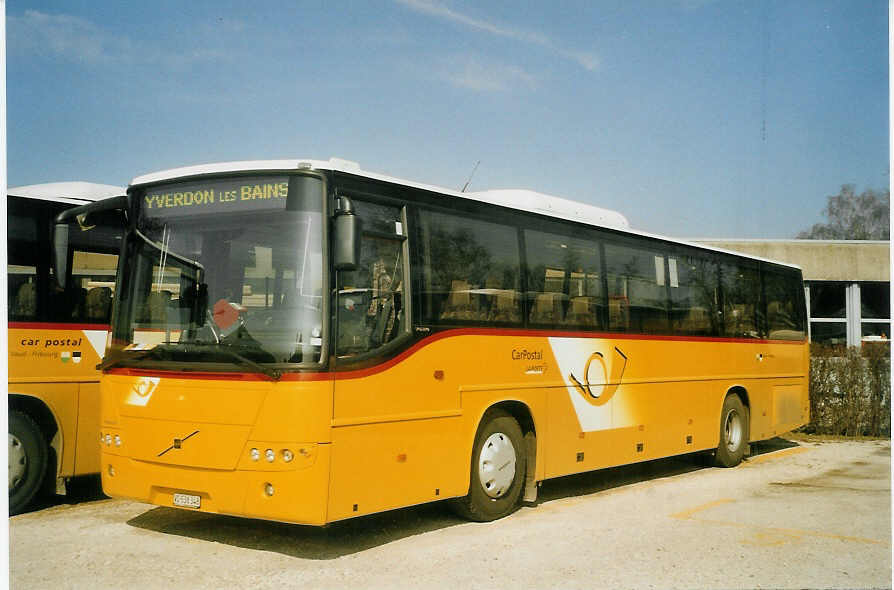 (083'929) - CarPostal Vaud-Fribourg - VD 538'348 - Volvo am 19. M�rz 2006 in Yverdon, Garage