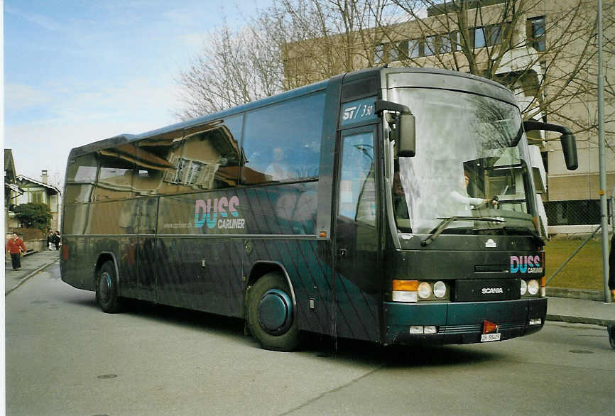 (084'034) - Duss, Hinwil - ZH 58'409 - Scania am 26. M�rz 2006 in Thun, Expo
