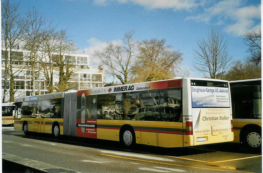 (084'134) - STI Thun - Nr. 102/BE 577'102 - MAN am 3. April 2006 bei der Schiffl�ndte Thun