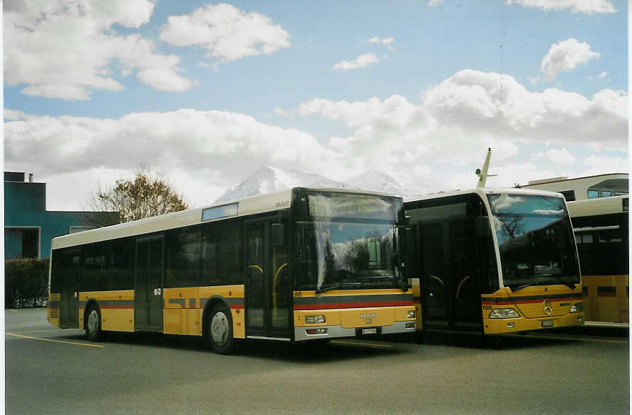 (084'205) - STI Thun - Nr. 98/BE 577'098 - MAN am 3. April 2006 bei der Schiffl�ndte Thun