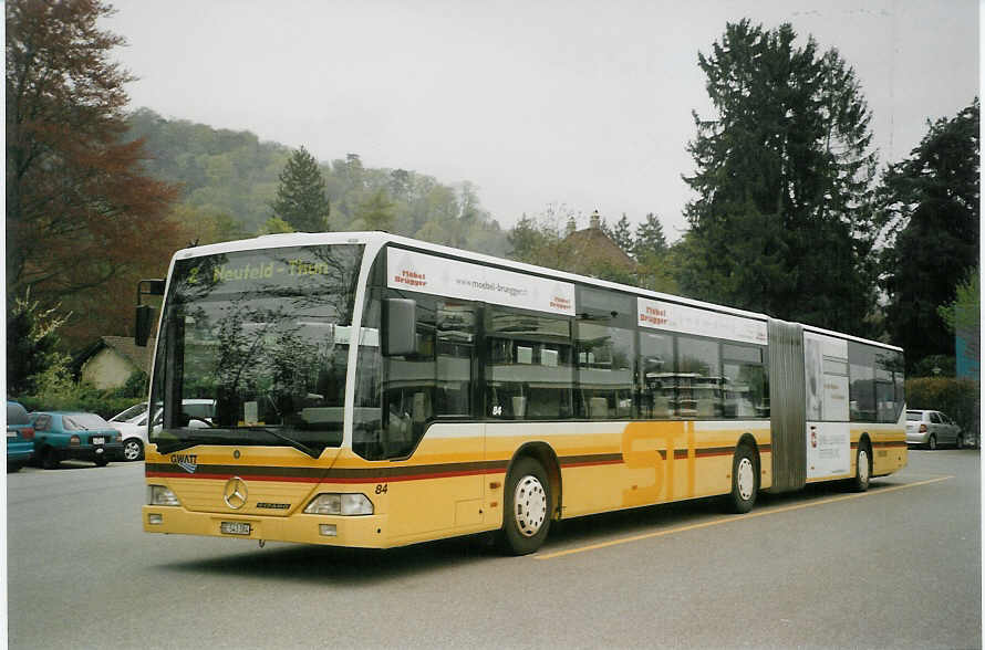 (084'421) - STI Thun - Nr. 84/BE 543'384 - Mercedes am 29. April 2006 bei der Schiffl�ndte Thun