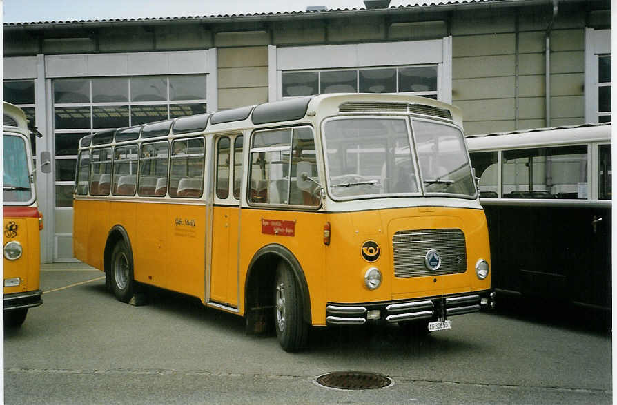 (085'306) - Streiff, Gelterkinden - AG 306'557 - Saurer/Gangloff (ex Oldie-Tours Z�risee, Wollerau; ex OTAG, Wald; ex Leibundgut, Obergoldbach; ex Krebs, Belpberg) am 20. Mai 2006 in Bellach, Krebs