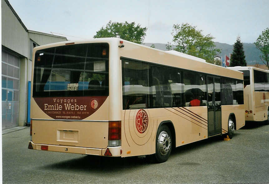 (085'312) - Aus Luxemburg: Weber, Canach - SO 12'568 U - Lanz+Marti/Hess Personenanh�nger am 20. Mai 2006 in Bellach, Hess