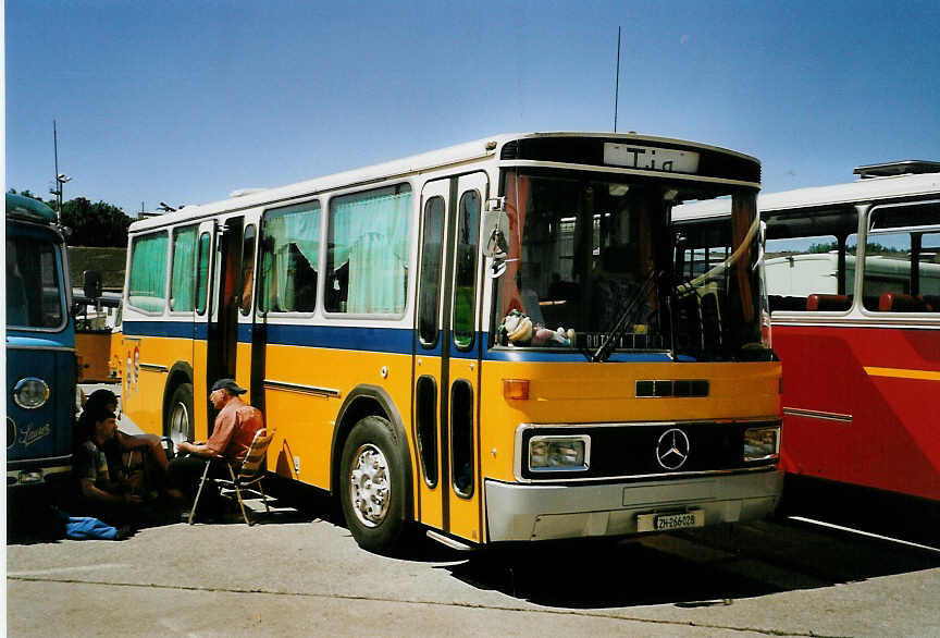 (086'504) - Liebi, Fahrweid - ZH 266'028 - Mercedes/T�scher am 18. Juni 2006 in Hinwil, AMP