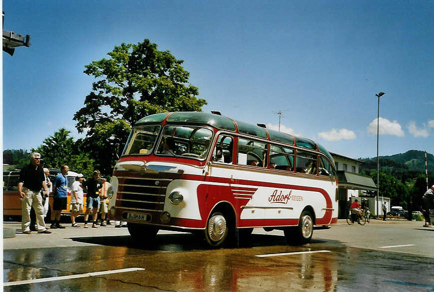 (086'602) - Aus Deutschland: Adorf-Reisen, D�sseldorf - D-SH 6H - Neoplan/Auw�rter am 18. Juni 2006 in Hinwil, AMP