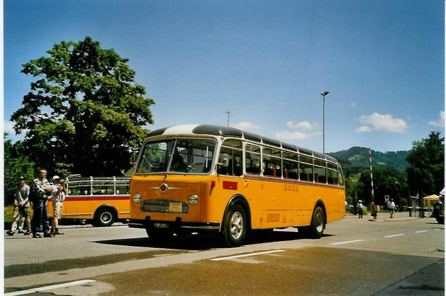 (086'607) - Urech, Zurzach - AG 189'639 - FBW/R&J (ex Suter, Frick; ex M+79'523; ex K�bli, Gstaad) am 18. Juni 2006 in Hinwil, AMP
