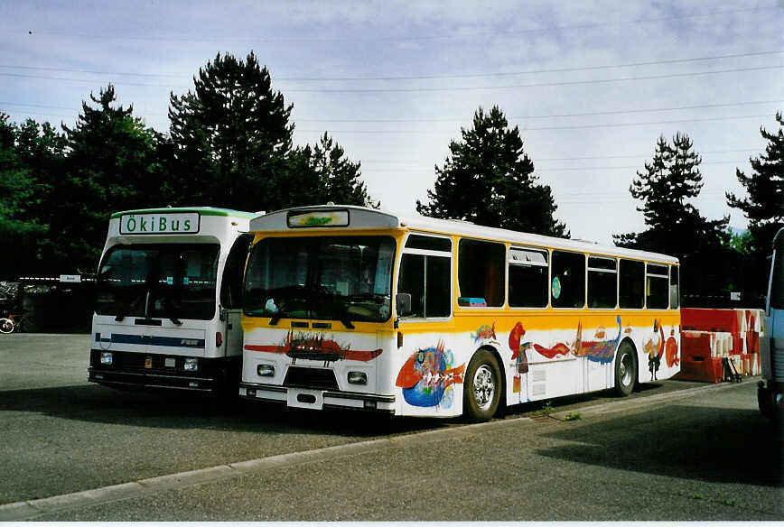 (086'731) - Stadt Zug, Zug - FBW/T�scher (ex ZVB Zug Nr. 17) am 18. Juni 2006 in Zug, Werkhof 