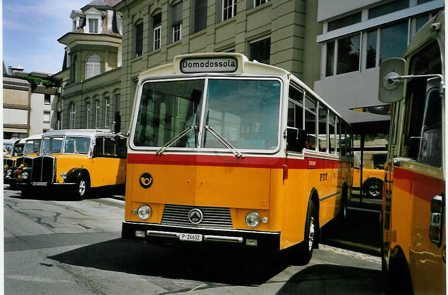 (086'904) - Zimmermann, Niederwangen -  P 24'632  - Saurer/T�scher (ex P 24'632) am 25. Juni 2006 in Bern, Museum f�r Kommunikation