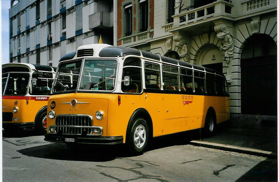 (086'917) - Steiner, Bern - BE 430'259 - FBW/Gangloff (ex P 24'048; ex P 21'548) am 25. Juni 2006 in Bern, Museum f�r Kommunikation